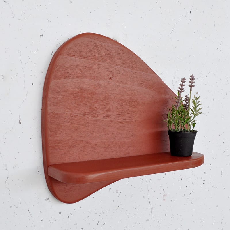 Decorative Wooden Wall Shelf Hanah Home - Talo & remontointi - Rakentaminen - Lattiat & seinät & katot - Lattia & seinäpinnat