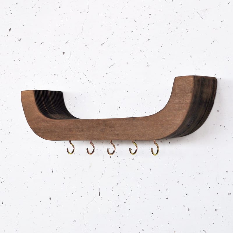 Decorative Wooden Wall Shelf Hanah Home - Talo & remontointi - Rakentaminen - Lattiat & seinät & katot - Lattia & seinäpinnat