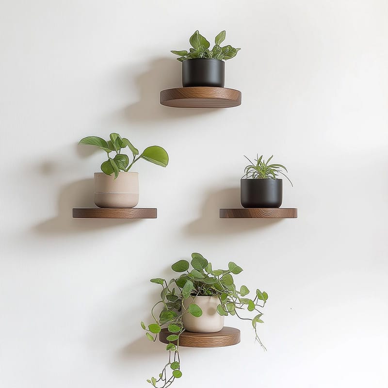 Decorative Wooden Wall Shelf Hanah Home, undefined
