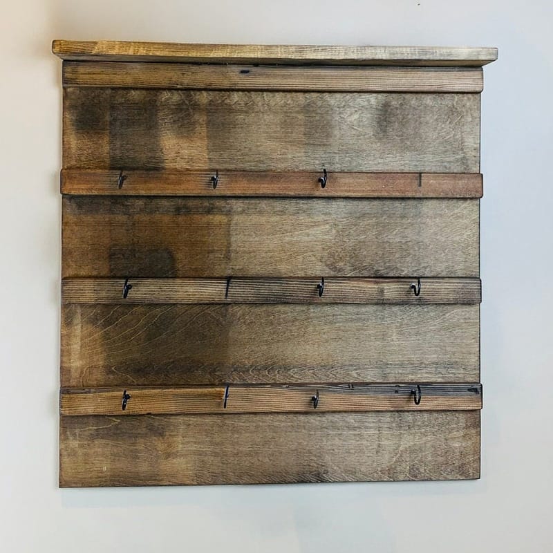Decorative Wooden Wall Shelf Hanah Home - Talo & remontointi - Rakentaminen - Lattiat & seinät & katot - Lattia & seinäpinnat