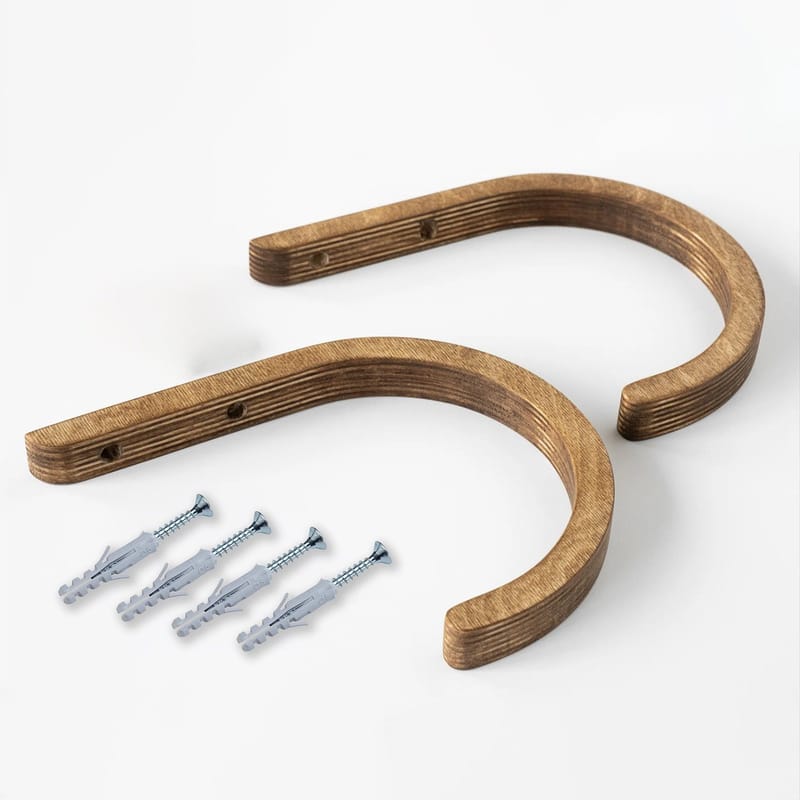 Decorative Wooden Wall Shelf Hanah Home - Talo & remontointi - Rakentaminen - Lattiat & seinät & katot - Lattia & seinäpinnat