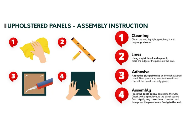 Pehmustettu Seinäpaneeli Sharnel 30x30 cm - Vaaleanpunainen - Talo & remontointi - Rakentaminen - Lattiat & seinät & katot - Lattia & seinäpinnat