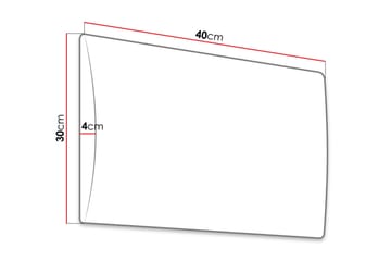 Pehmustettu Seinäpaneeli Sharnel 40x30 cm - Vihreä - Talo & remontointi - Rakentaminen - Lattiat & seinät & katot - Lattia & seinäpinnat