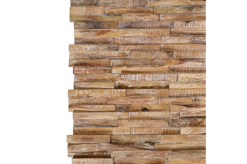 Seinäpäällystepaneelit 3D 10 kpl 1,01 m² täysi tiikki - Talo & remontointi - Rakentaminen - Lattiat & seinät & katot - Lattia & seinäpinnat