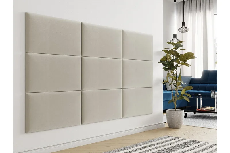 Seinäpaneeli Ballobar 40x4x70 cm - Sametti/Beige - Talo & remontointi - Rakentaminen - Lattiat & seinät & katot - Lattia & seinäpinnat