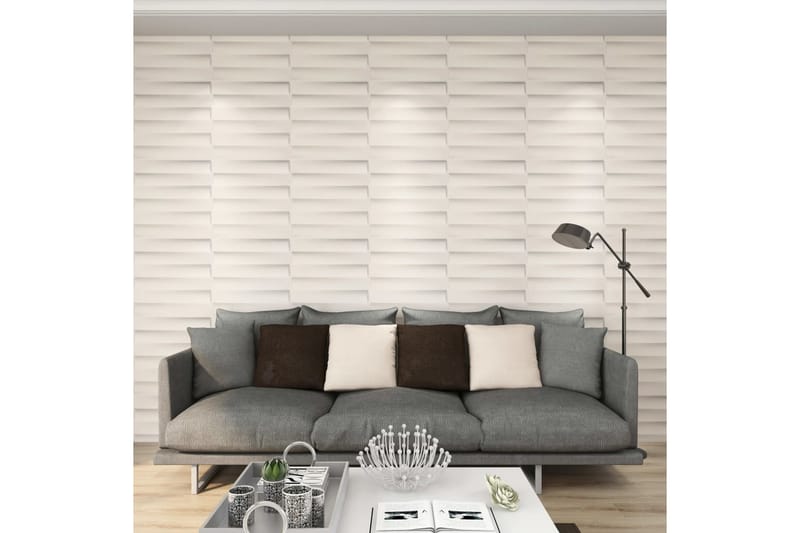 Seinäpaneelit 24 kpl kolmiulotteinen 0,5x0,5 m 6 m² - Talo & remontointi - Rakentaminen - Lattiat & seinät & katot - Lattia & seinäpinnat