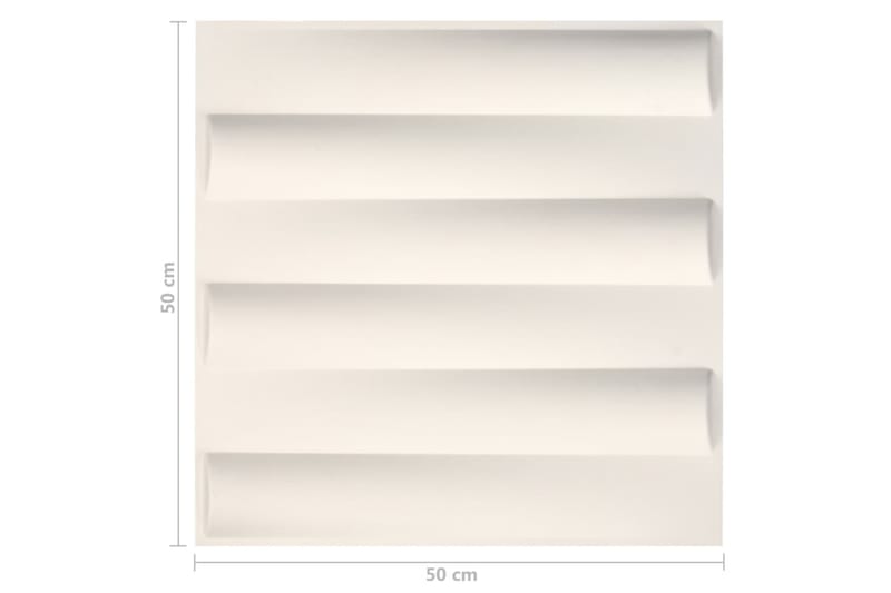 Seinäpaneelit 24 kpl kolmiulotteinen 0,5x0,5 m 6 m² - Talo & remontointi - Rakentaminen - Lattiat & seinät & katot - Lattia & seinäpinnat