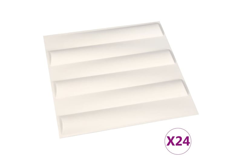Seinäpaneelit 24 kpl kolmiulotteinen 0,5x0,5 m 6 m² - Talo & remontointi - Rakentaminen - Lattiat & seinät & katot - Lattia & seinäpinnat