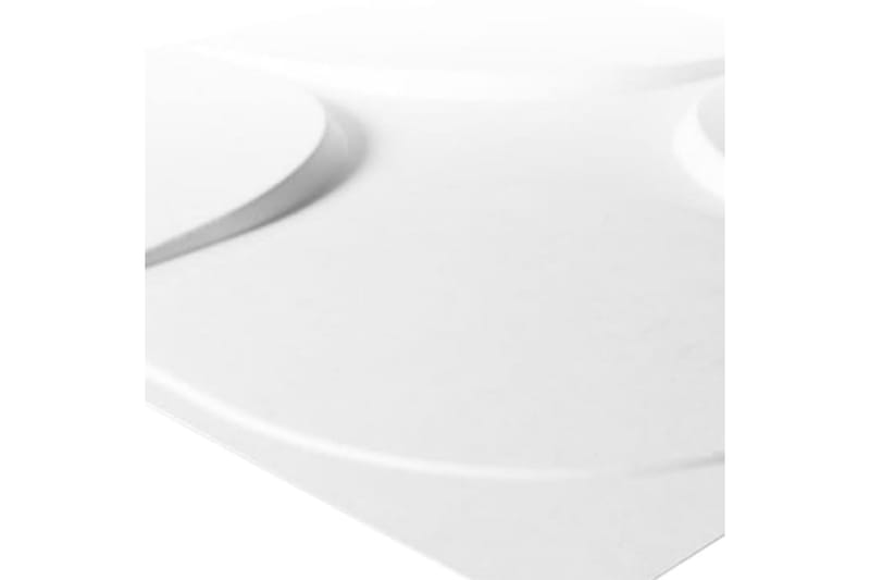 WallArt 24 kpl 3D-seinälevyjä GA-WA06 Sweeps - Valkoinen - Talo & remontointi - Rakentaminen - Lattiat & seinät & katot - Lattia & seinäpinnat
