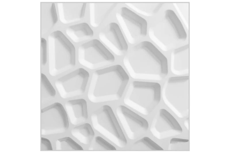 WallArt 24 kpl 3D-seinäpaneeleja GA-WA01 Gaps - Valkoinen - Talo & remontointi - Rakentaminen - Lattiat & seinät & katot - Lattia & seinäpinnat