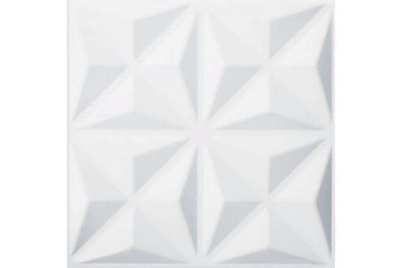 WallArt 3D-seinäpaneelit Cullinans 12 kpl GA-WA17 - Valkoinen - Talo & remontointi - Rakentaminen - Lattiat & seinät & katot - Lattia & seinäpinnat