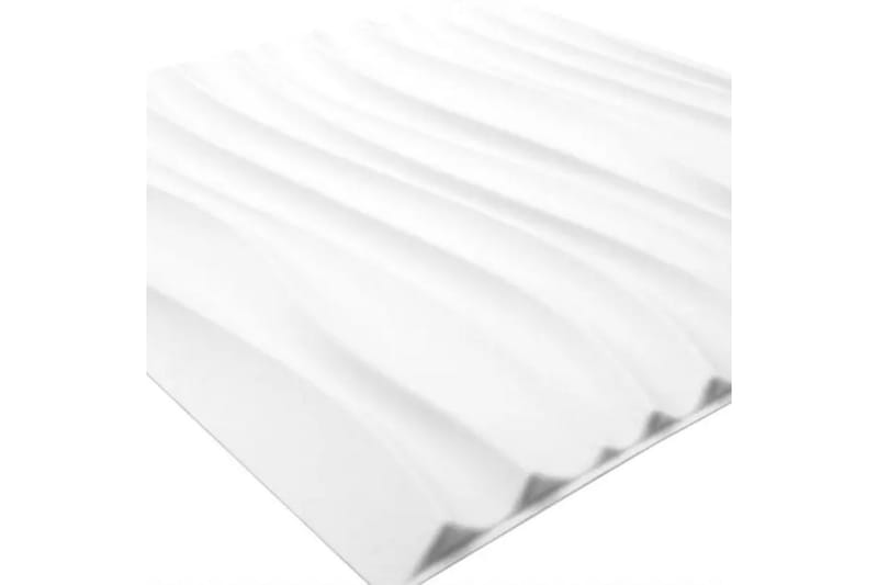 WallArt 3D -seinäpaneelit Maxwell 12 kpl GA-WA22 - Valkoinen - Talo & remontointi - Rakentaminen - Lattiat & seinät & katot - Lattia & seinäpinnat