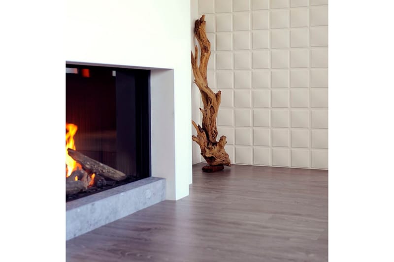 WallArt Seinäpaneelit 3D Cubes 12 kpl GA-WA07 - Valkoinen - Talo & remontointi - Rakentaminen - Lattiat & seinät & katot - Lattia & seinäpinnat