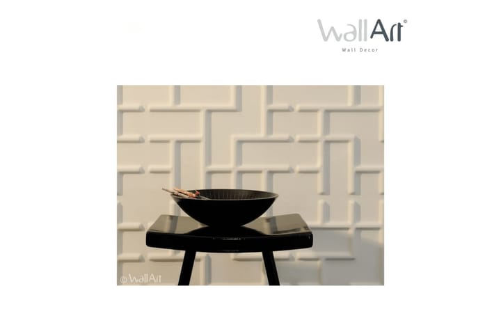 WallArt Seinäpaneelit 3D Tetris 12 kpl GA-WA16 - Lattia & seinäpinnat
