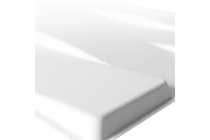WallArt Seinäpaneelit 3D Vaults 12 kpl GA-WA05 - Valkoinen - Lattia & seinäpinnat
