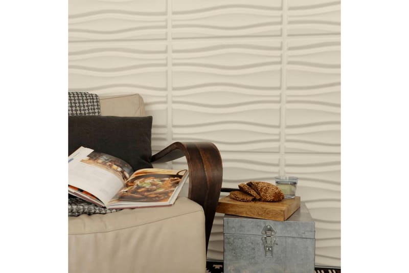 WallArt Seinäpaneelit 3D virtaus 12 kpl GA-WA14 - Talo & remontointi - Rakentaminen - Lattiat & seinät & katot - Lattia & seinäpinnat