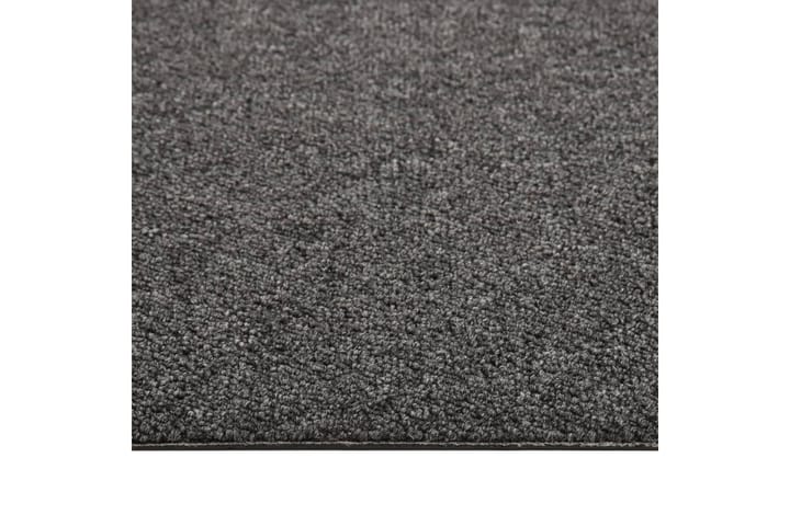 Tekstiililaatta 20 kpl 5 mÂ² 50x50 cm antrasiitti - Antrasiitti - Lattia - Kokolattiamatot