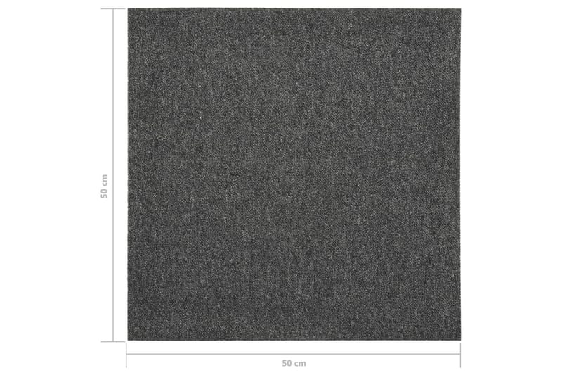 Tekstiililaatta 20 kpl 5 mÂ² 50x50 cm antrasiitti - Antrasiitti - Talo & remontointi - Rakentaminen - Lattiat & seinät & katot - Lattia