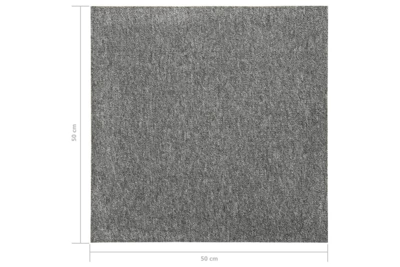 Tekstiililaatta 20 kpl 5 mÂ² 50x50 cm harmaa - Harmaa - Talo & remontointi - Rakentaminen - Lattiat & seinät & katot - Lattia