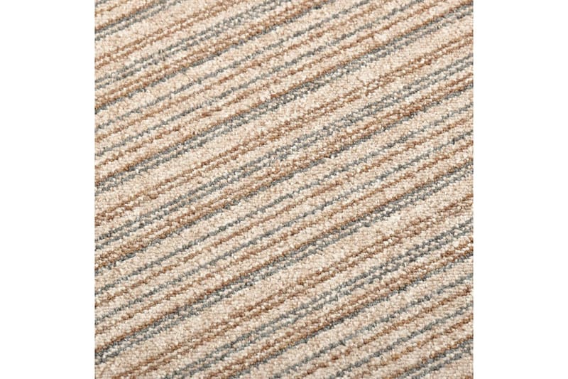 Tekstiililaatta 20 kpl 5 mÂ² 50x50 cm raidallinen beige - Beige - Talo & remontointi - Rakentaminen - Lattiat & seinät & katot - Lattia