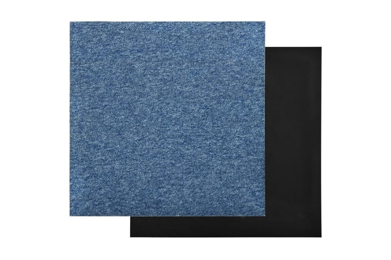 Tekstiililaatta 20 kpl 5 mÂ² 50x50 cm sininen - Sininen - Talo & remontointi - Rakentaminen - Lattiat & seinät & katot - Lattia
