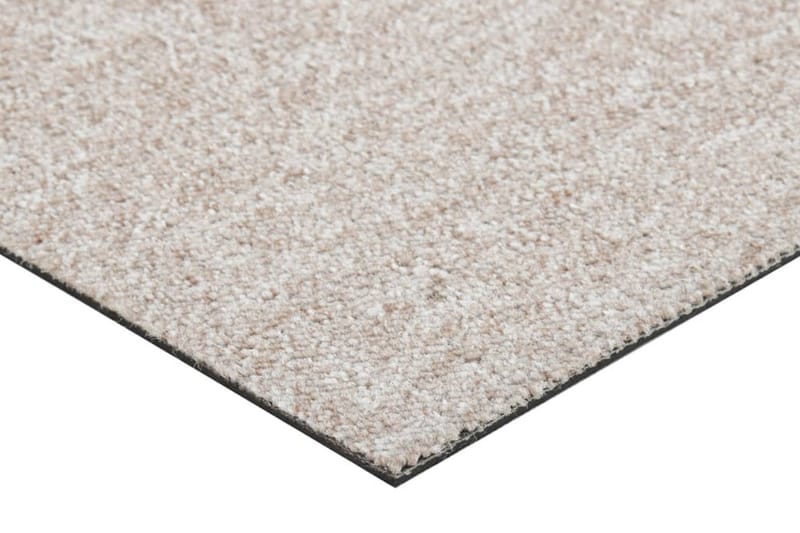 Tekstiililaatta 20 kpl 5 mÂ�² 50x50 cm vaalea beige - Beige - Lattia - Kokolattiamatot