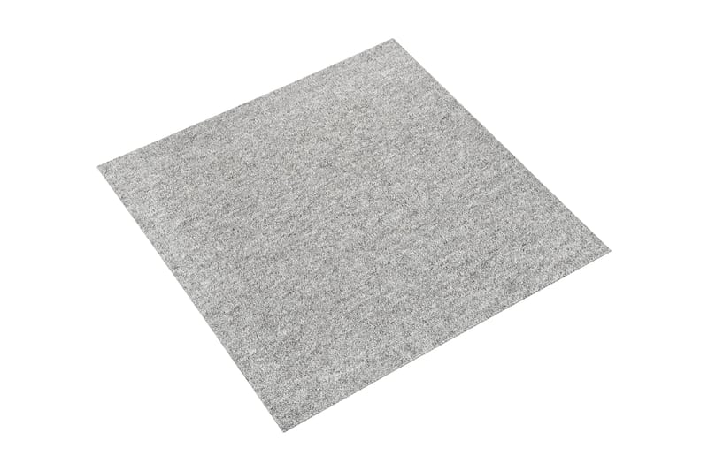 Tekstiililaatta 20 kpl 5 mÂ² 50x50 cm vaaleanharmaa - Harmaa - Talo & remontointi - Rakentaminen - Lattiat & seinät & katot - Lattia
