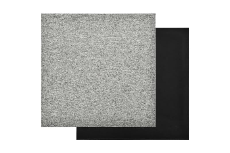 Tekstiililaatta 20 kpl 5 mÂ² 50x50 cm vaaleanharmaa - Harmaa - Talo & remontointi - Rakentaminen - Lattiat & seinät & katot - Lattia