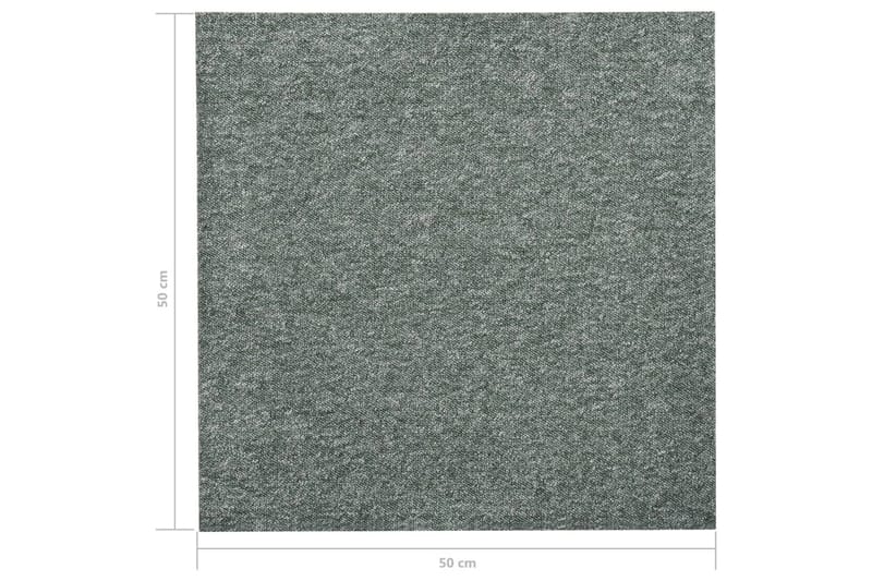 Tekstiililaatta 20 kpl 5 mÂ² 50x50 cm vihreä - Vihreä - Talo & remontointi - Rakentaminen - Lattiat & seinät & katot - Lattia