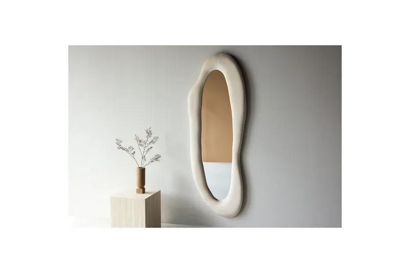 Louiseville-Lasipaneeli - Beige - Sisustustuotteet - Peili - Eteispeili