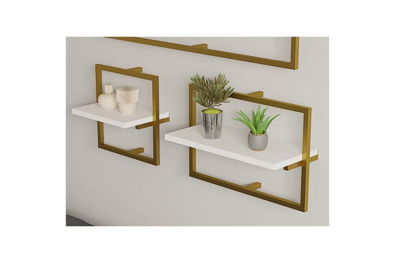 Muroran Seinälevy 80x80 cm - Valkoinen/Keltainend - Talo & remontointi - Rakentaminen - Lattiat & seinät & katot - Lattia & seinäpinnat