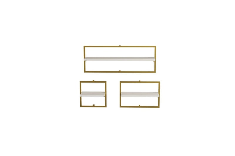 Muroran Seinälevy 80x80 cm - Valkoinen/Keltainend - Talo & remontointi - Rakentaminen - Lattiat & seinät & katot - Lattia & seinäpinnat