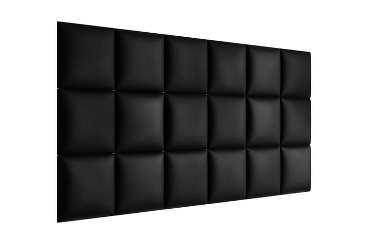 Pehmustettu Seinäpaneeli Sharnel 30x30 cm - Tummanharmaa - Lattia & seinäpinnat