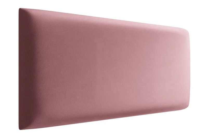 Pehmustettu Seinäpaneeli Sharnel 60x30 cm, Vaaleanpunainen