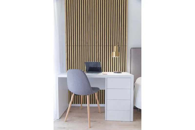 Puu lamelli -akustiikkapaneelit 120x60x1,8 cm 4-pack - Talo & remontointi - Rakentaminen - Lattiat & seinät & katot - Lattia & seinäpinnat