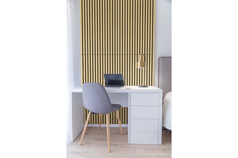 Puu lamelli -akustiikkapaneelit 120x60x1,8 cm 4-pack - Talo & remontointi - Rakentaminen - Lattiat & seinät & katot - Lattia & seinäpinnat