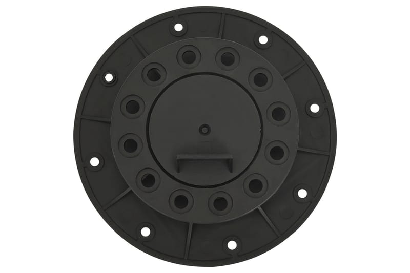 Säädettävät terassin jalat 10 kpl 60€“88 mm - Musta - Talo & remontointi - Rakentaminen - Lattiat & seinät & katot - Lattia