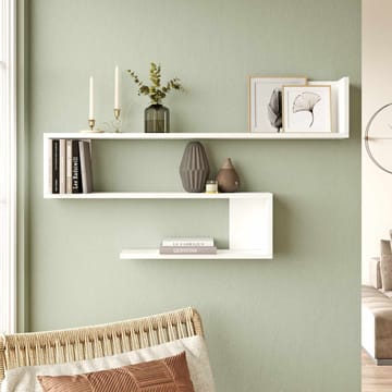 Seinähylly Skye Decor Nova Shelf (120 x 71,4 x 14,5 cm) valkoinen - Valkoinen - Talo & remontointi - Rakentaminen - Lattiat & seinät & katot - Lattia & seinäpinnat
