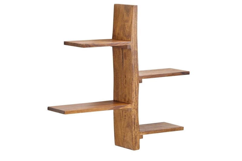 Seinähylly Wohnling Massiivipuinen puureunatyyli Seinään kiinnitettävä leijuva puu Maalaistyyli, undefined