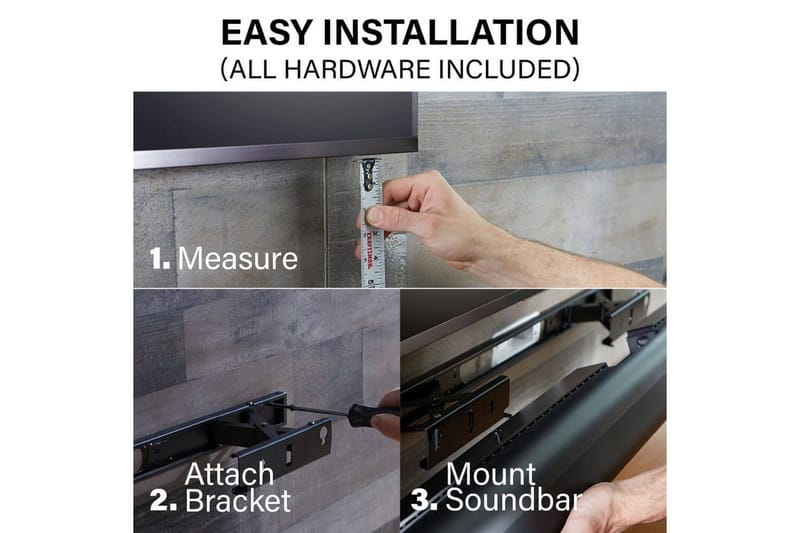 Seinäkiinnike Sanus Sonos Arc Soundbarille - Valkoinen - Talo & remontointi - Rakentaminen - Lattiat & seinät & katot - Lattia & seinäpinnat