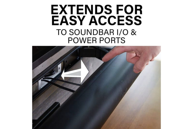 Seinäkiinnike Sanus Sonos Arc Soundbarille - Valkoinen - Talo & remontointi - Rakentaminen - Lattiat & seinät & katot - Lattia & seinäpinnat