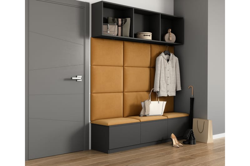 Seinälevy Quadratta 180x160 cm - Kulta - Talo & remontointi - Rakentaminen - Lattiat & seinät & katot - Lattia & seinäpinnat