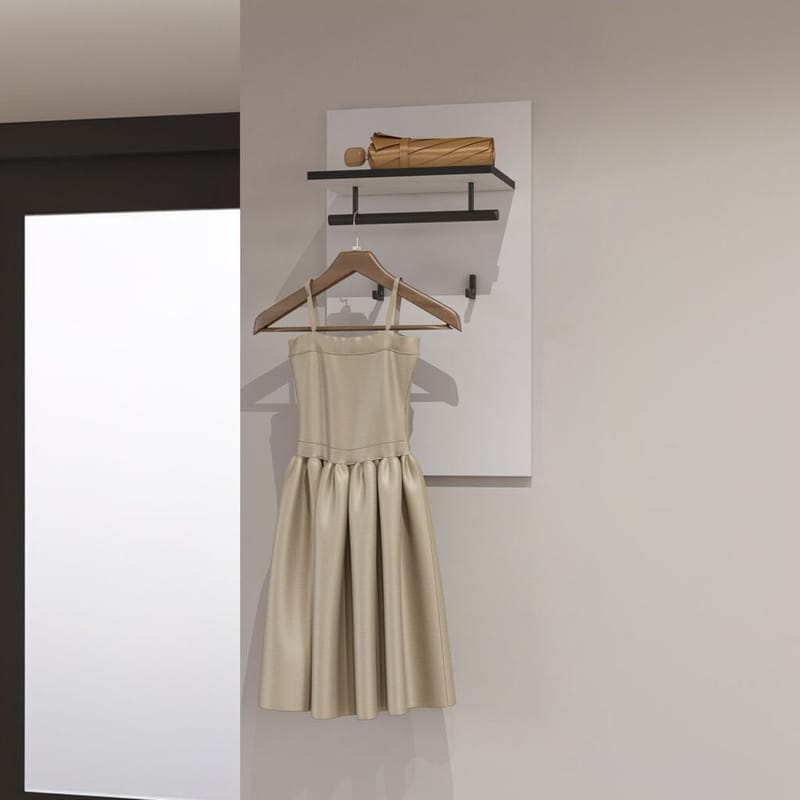 Seinäpaneeli Risti koukuilla - Valkoinen - Talo & remontointi - Rakentaminen - Lattiat & seinät & katot - Lattia & seinäpinnat