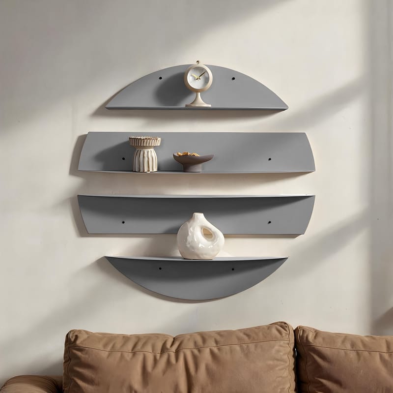 Zalvenn seinähylly 76 cm pyöreä - Talo & remontointi - Keittiö & kylpyhuone - Keittiö & kodinhoitohuone - Keittiön sisustus - Keittiöhylly