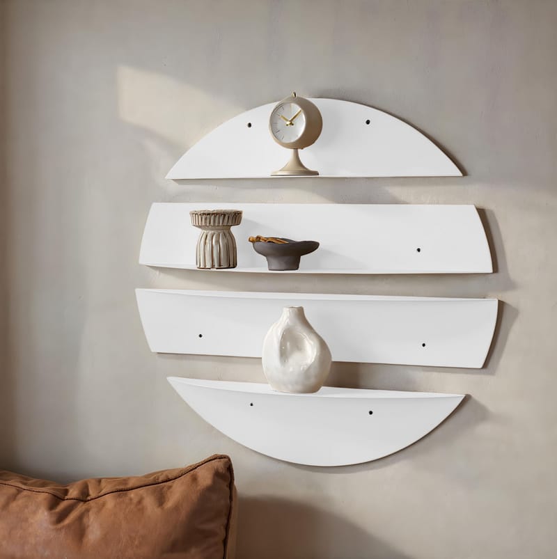 Zalvenn seinähylly 76 cm pyöreä - Talo & remontointi - Keittiö & kylpyhuone - Keittiö & kodinhoitohuone - Keittiön sisustus - Keittiöhylly