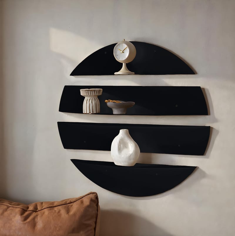 Zalvenn seinähylly 76 cm pyöreä - Talo & remontointi - Keittiö & kylpyhuone - Keittiö & kodinhoitohuone - Keittiön sisustus - Keittiöhylly