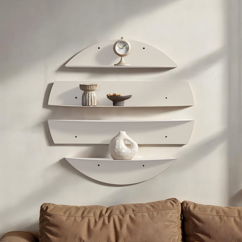 Zalvenn seinähylly 76 cm pyöreä - Talo & remontointi - Keittiö & kylpyhuone - Keittiö & kodinhoitohuone - Keittiön sisustus - Keittiöhylly