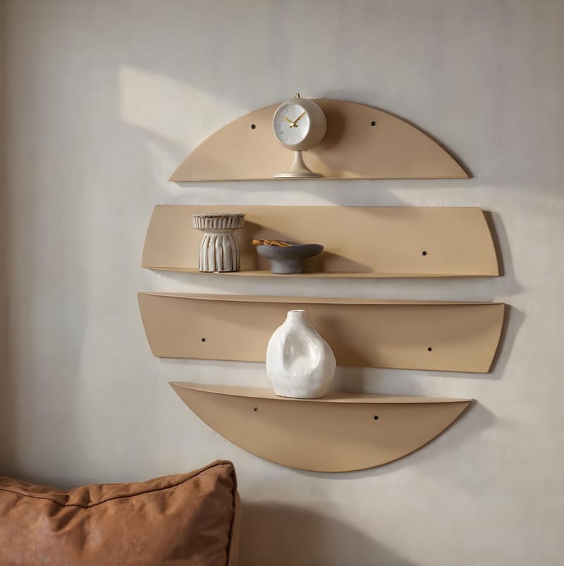 Zalvenn seinähylly 76 cm pyöreä - Talo & remontointi - Keittiö & kylpyhuone - Keittiö & kodinhoitohuone - Keittiön sisustus - Keittiöhylly