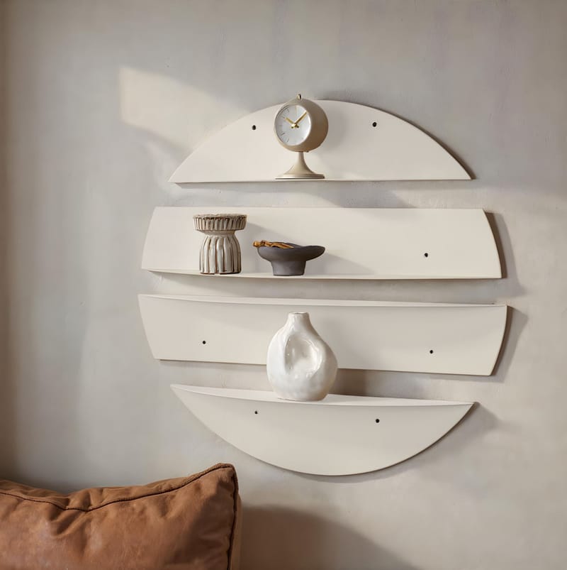 Zalvenn seinähylly 76 cm pyöreä - Talo & remontointi - Keittiö & kylpyhuone - Keittiö & kodinhoitohuone - Keittiön sisustus - Keittiöhylly