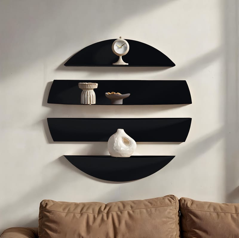 Zalvenn seinähylly 76 cm pyöreä - Talo & remontointi - Keittiö & kylpyhuone - Keittiö & kodinhoitohuone - Keittiön sisustus - Keittiöhylly